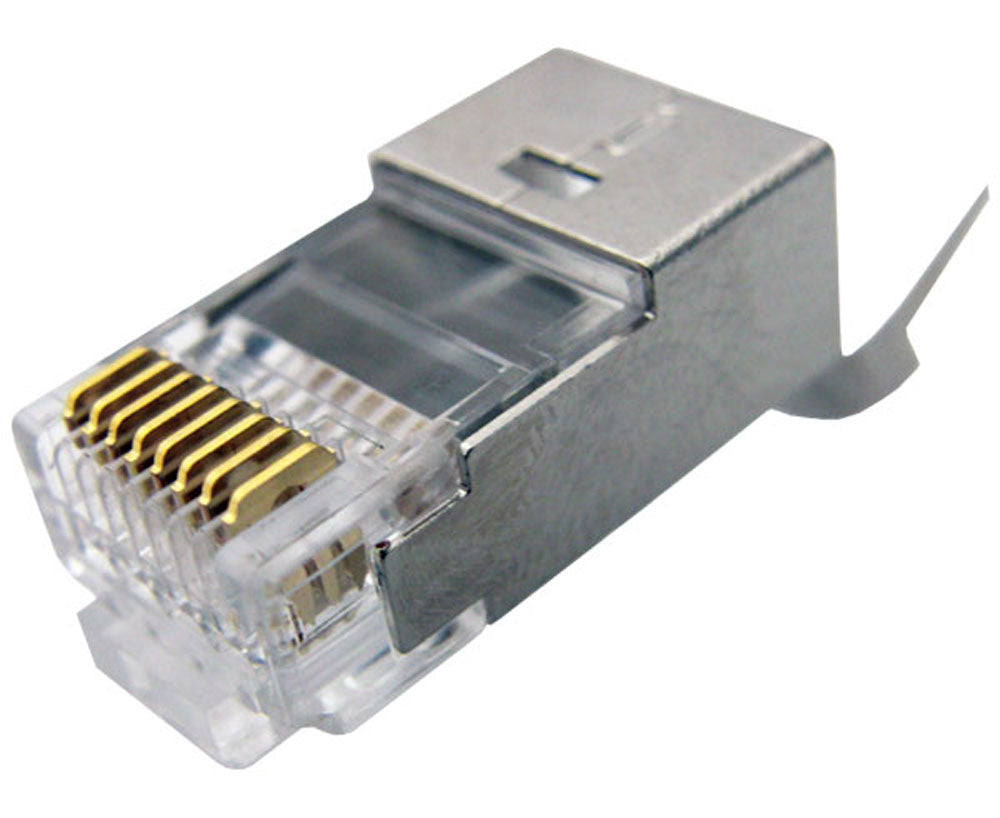 Shielded RJ45 Connector for CAT6 and CAT6A