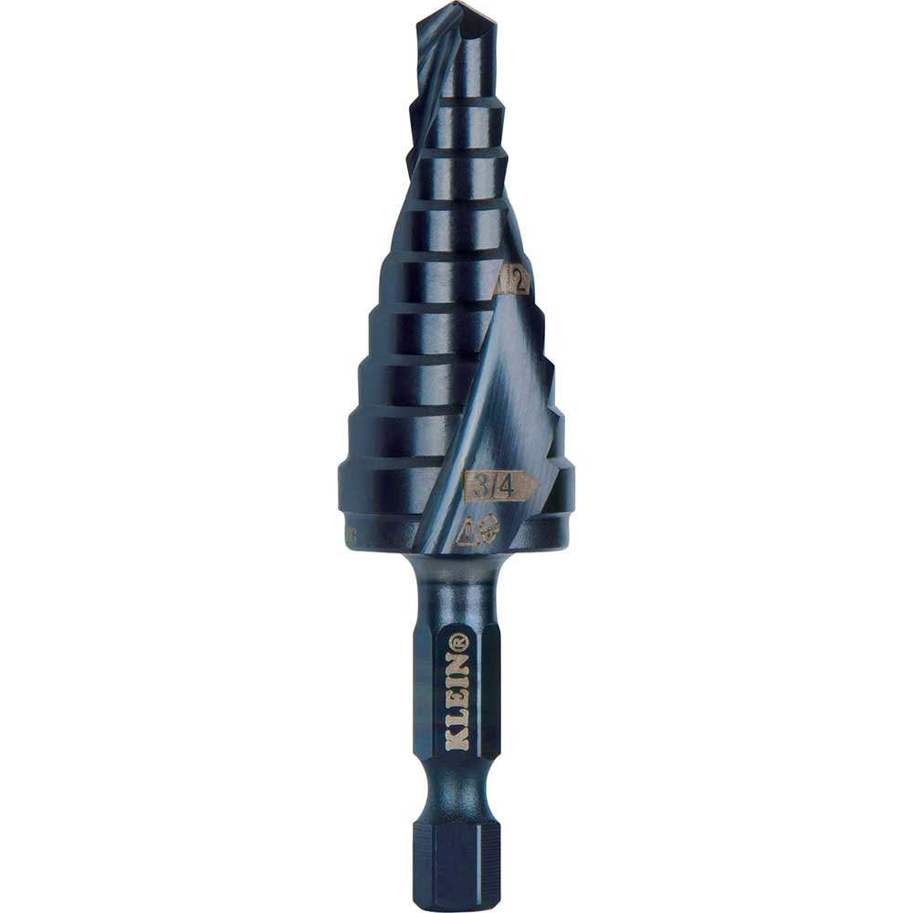 Step Bit, 1/4" Hex Shank, 1/4" - 3/4" Quick Release