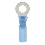 #16-14AWG #8 Stud Heat Shrink Insulated Ring Terminals, 25 pack