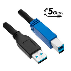 USB Active Cable, A Male to B Male, 25 foot