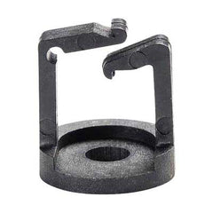 1/2" Cable Holder, Locking Gate, Black