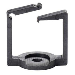 1" Cable Holder, Locking Gate, Black