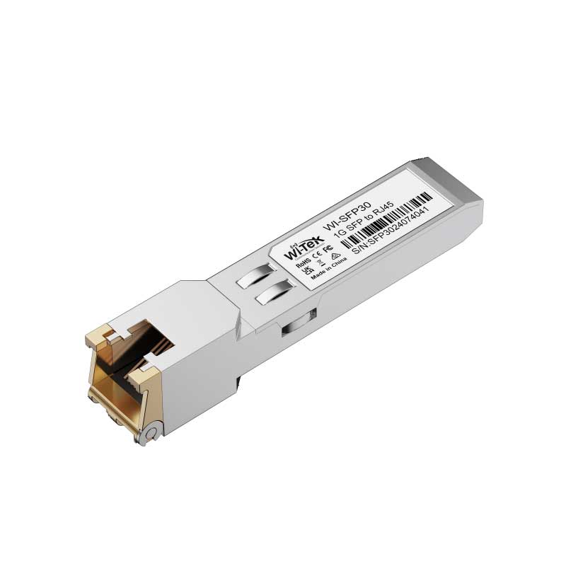 SFP Mini GBIC Gigabit Adapter, RJ45 Copper