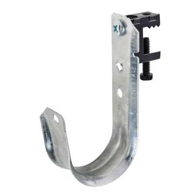J-Hook, Steel Beam Clamp, 2"