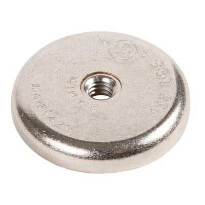 100LB Mounting Pot Magnet, 1/4-20 Thread