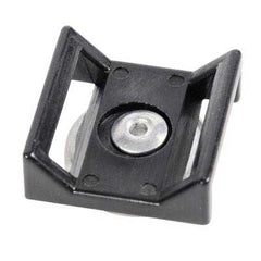 26LB Magnetic Hook & Loop Cable Mount, Black