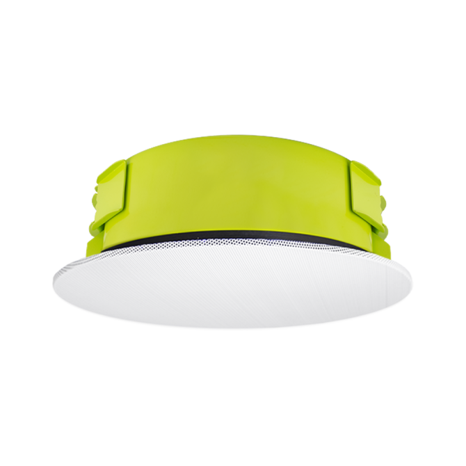 5.25" In Ceiling Short Can Speaker with white magnetic grill