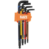 Hex Keys, Color Coded Set, SAE, 9 Sizes - We - Supply