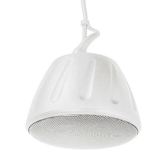 3" Hanging Speaker in White with Transformer