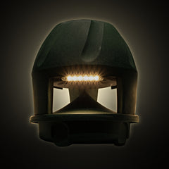 8" 2-way Ourdoor XT850 Speaker in Green with integrated 12v LEDs