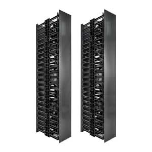 Vertical Cable Management: Double Slotted Duct 45U