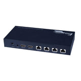 1 x 4 4K HDMI Splitter with UTP POE Ports and HDMI Pass Through - We-Supply