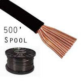 10 Gauge Stranded Black Primary Wire, 500 Foot Spool