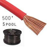 10 Gauge Stranded Red Primary Wire, 500 Foot Spool - We-Supply