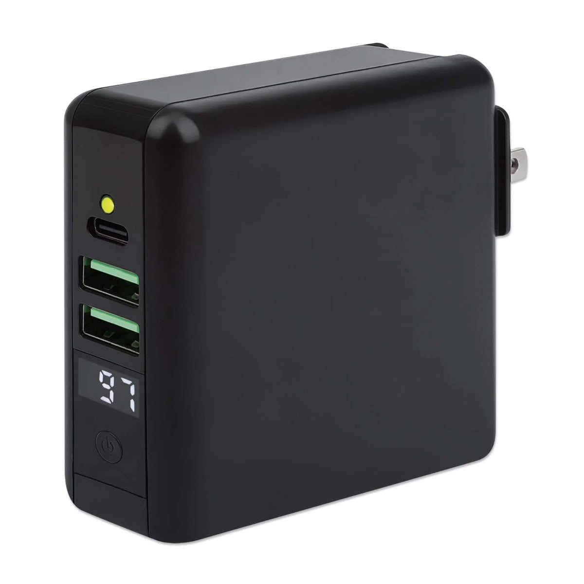 Travel USB Wall Charger and Powerbank 8,000 mAh
