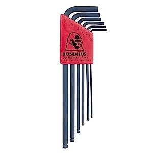 Balldriver Hex Key Set, 1.5-5MM, 6 pieces