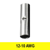 #12-10AWG Uninsulated Butt Connector, 10 pack