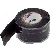Silicon Rubber Fusion Tape, 1" x 10 feet, Black