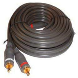 12' Double Shielded OFC Audio Cable, Dual RCA - We-Supply