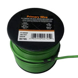 12 Gauge Stranded Green, GPT Primary Wire 16/30, 100 foot