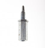 1/4-20 Threaded Male Coupler with 3/4" Screw, 100 pack - We-Supply
