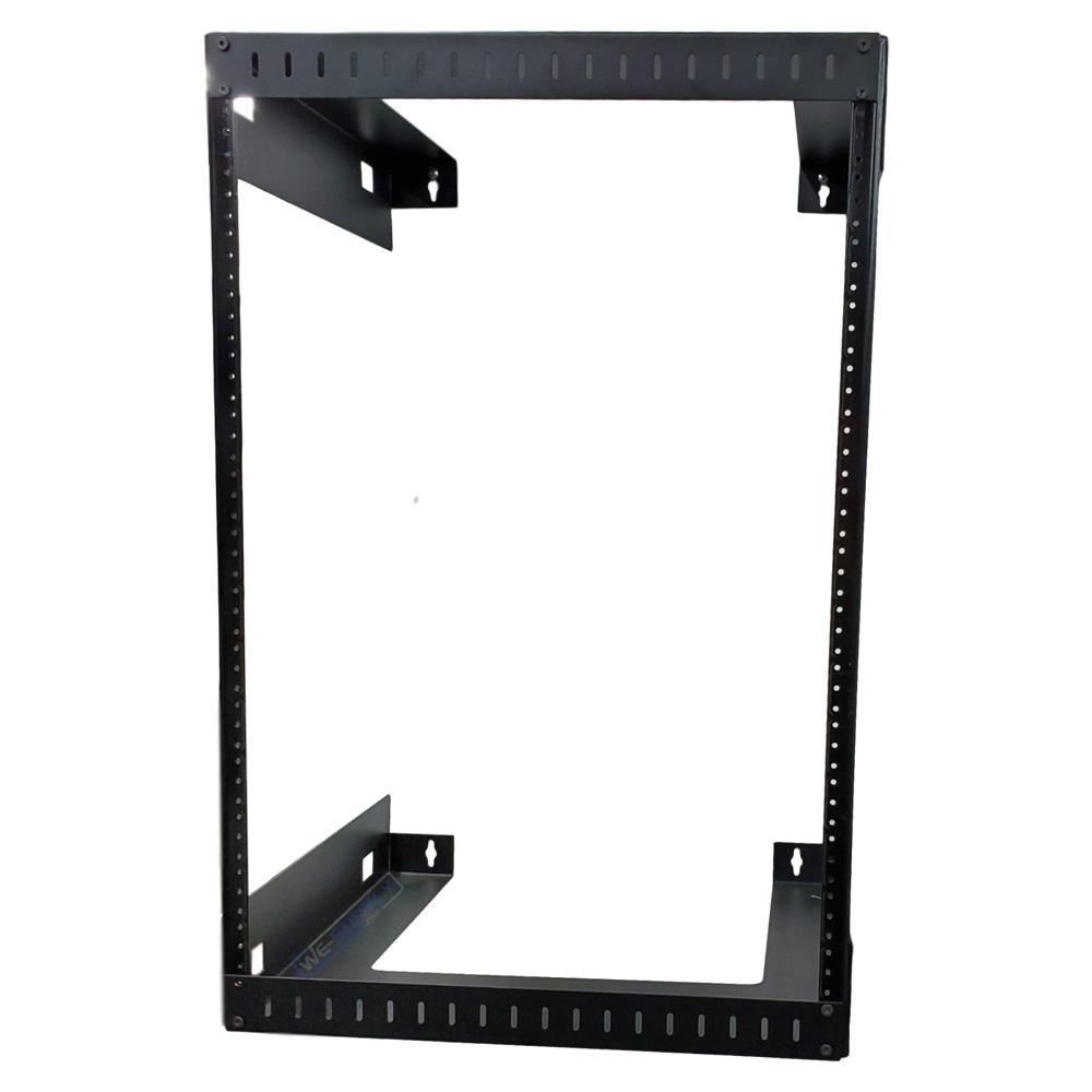 15 Space Wall Mount Rack 18" Deep, 150 pound capacity - We-Supply