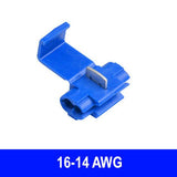 #16-14AWG Insulated Quick Splice Wire Tap, 8 pack - We-Supply