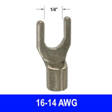 #16-14AWG Uninsulated 1/4