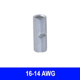 #16-14AWG Uninsulated Butt Connector, 10 pack