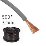 16 Gauge Stranded Gray Primary Wire: 500' Spool - We-Supply