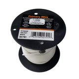16 Gauge Stranded White, GPT Primary Wire, 100 foot