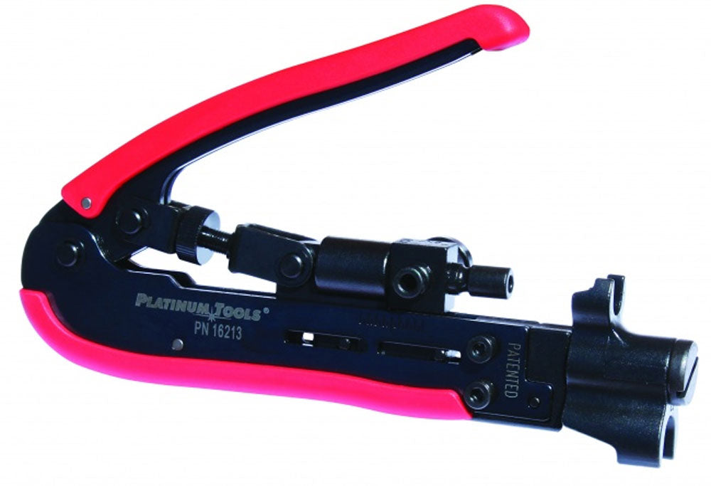 Platinum 16213C Compression Tool, BNC/RCA/F