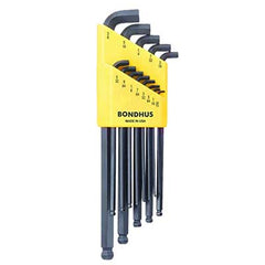 Stubby Hex Key Set, .050-3/8", 13 pieces