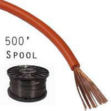 18 Gauge Stranded Orange Primary Wire: 500' Spool - We-Supply