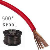 18 Gauge Stranded Red Primary Wire: 500' Spool - We-Supply