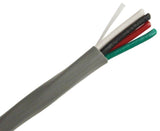 18/4 Unshielded CMR Riser Cable, Gray