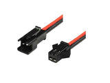 2 Position Miniature Flat Pin Connector Pair - We-Supply