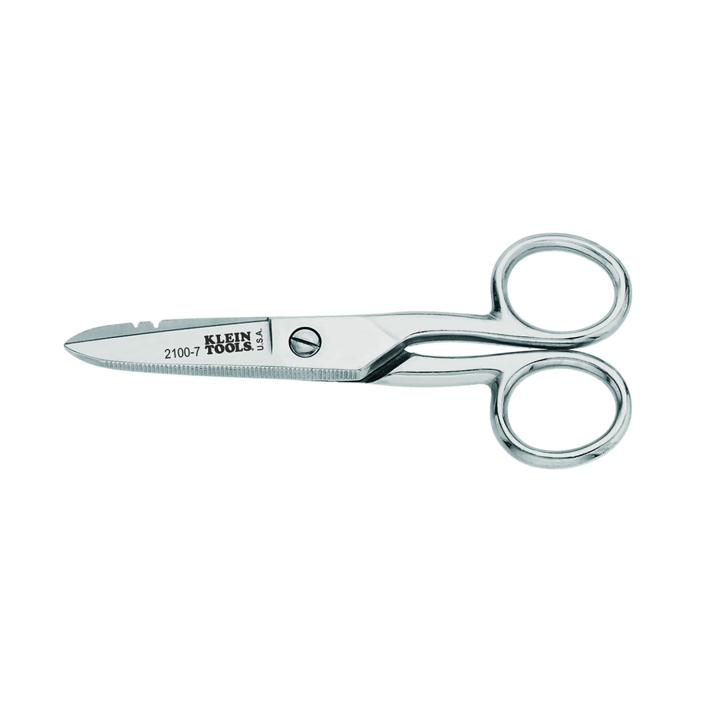 Electrician's Scissors with Knotch
