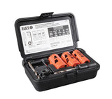 3 Piece Electrician's Hole Saw Kit with Arbor