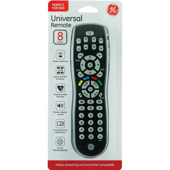 Universal Remote Control, 8 Devices