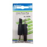 3.5mm Phone Plug, Mono, Inline 2 Pack - We-Supply