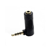 3.5mm TRRS 4 Conductor Right Angle Adapter