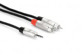 3.5MM TRS to Dual RCA Cable, 10 foot - We-Supply