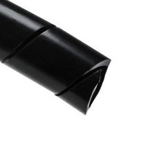 Hellermann Tyton  Spiral Wrap, 1/2", Black