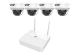 4-Channel Dome Camera Kit, WIFI / Wireless, 2MP - We-Supply