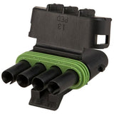 4 Circuit Weather-Pack Connector Body - We-Supply
