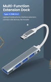 4 Port USB Typce C 3.1 Pocket Hub - We-Supply
