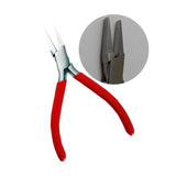 5" Flat Nose Pliers, Stainless Steel - We-Supply
