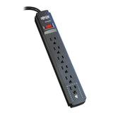 6 Outlet Strip Surge Suppressor, 6' Cord - We-Supply