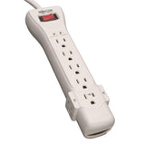 7 Outlet Strip Surge Suppressor, 7' Cord R/A Plug - We-Supply